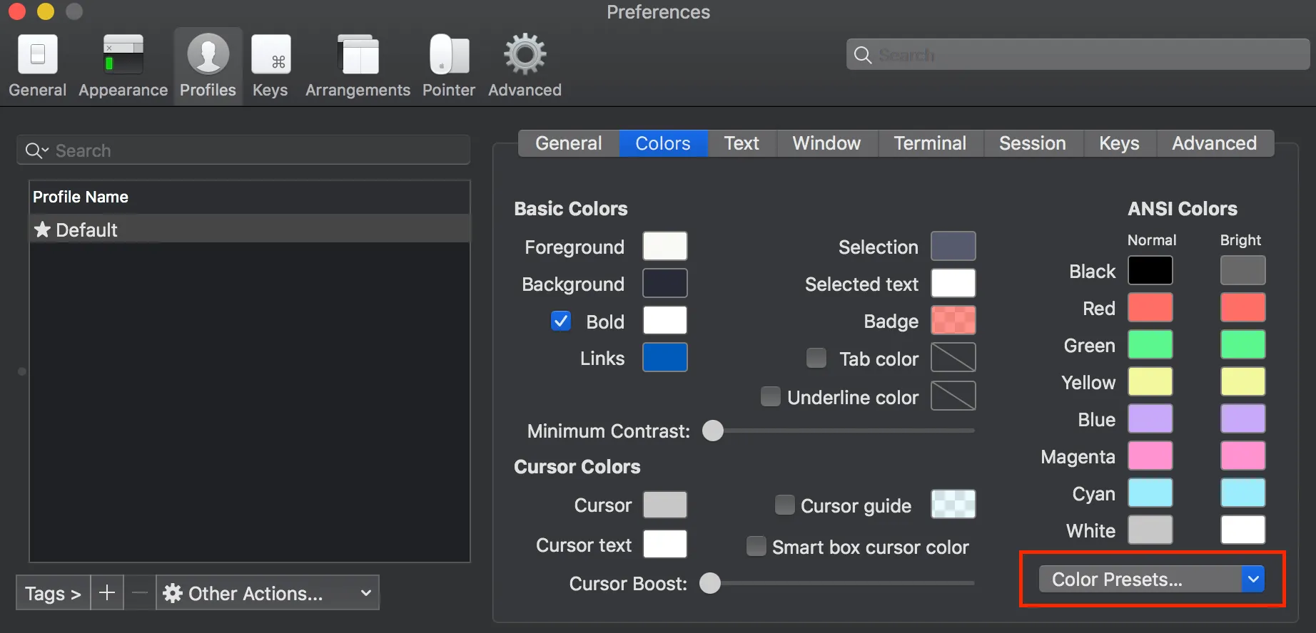 iterm-color-import iterm-color-import